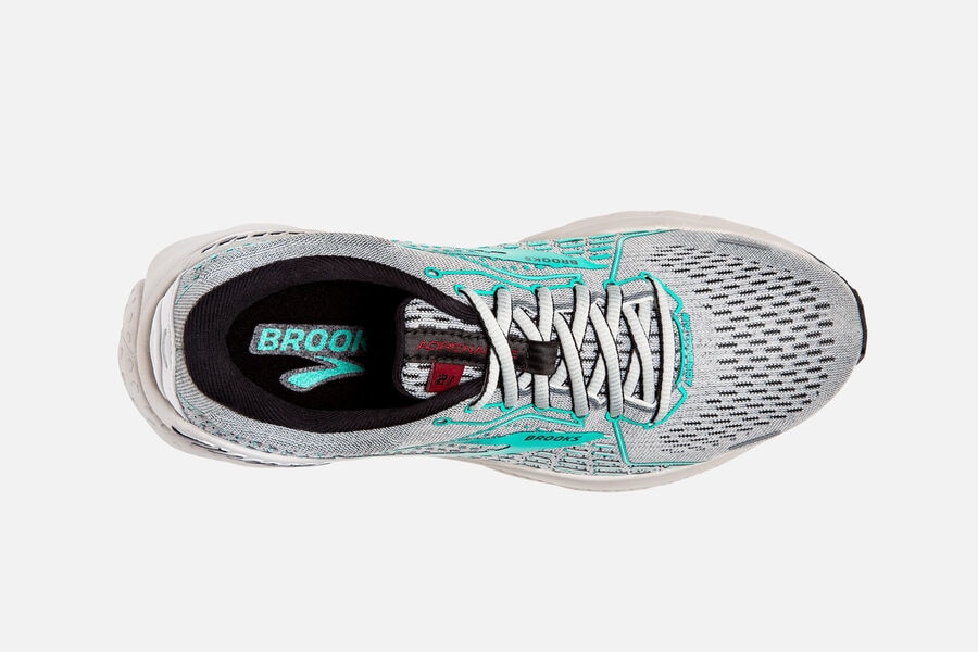 Brooks Adrenaline Gts 21 Road Loopschoenen Dames - Grijs - 652389JTA